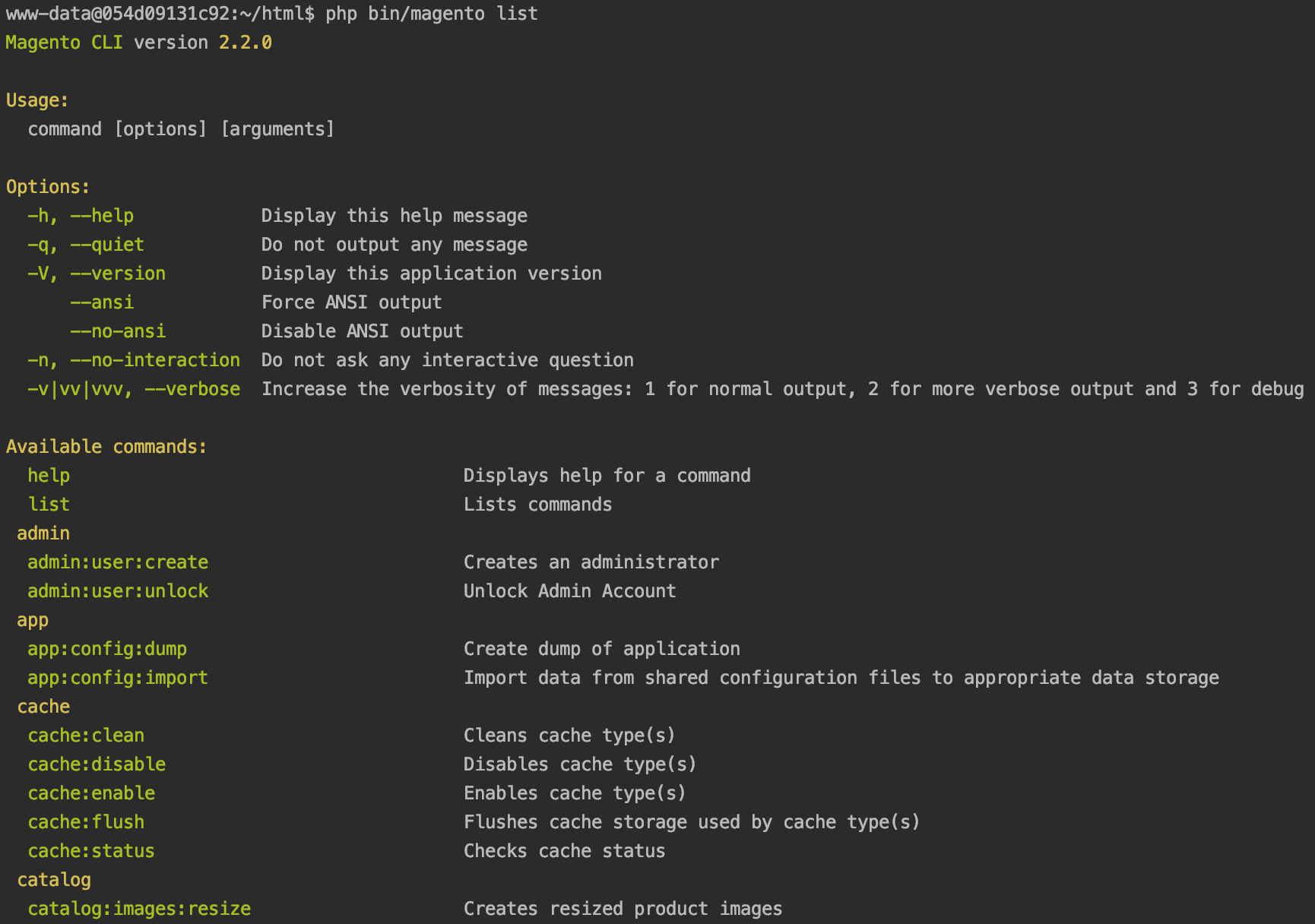 bdn_cli_list