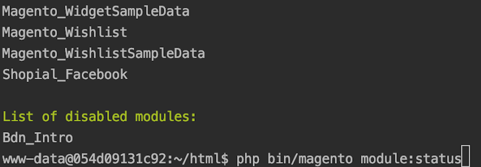 bdn_intro_cli_module_status